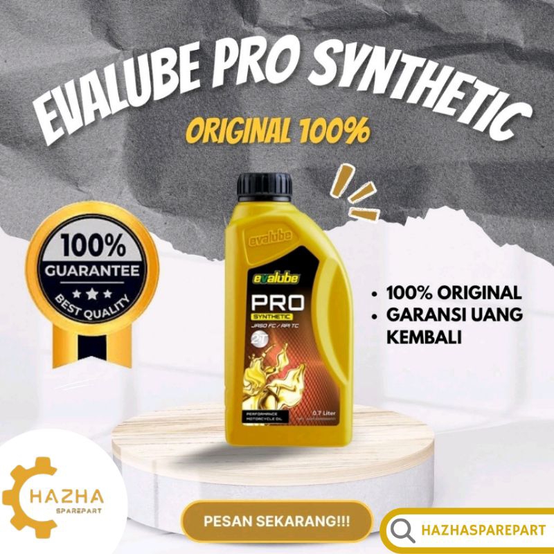 100% ORI Oli 2T (Samping) Evalube 2T Pro Synthetic 700ml ORIGINAL