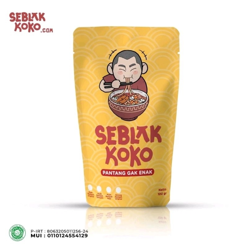 

SEBLAK KOKO || Seblak instan Non MSG