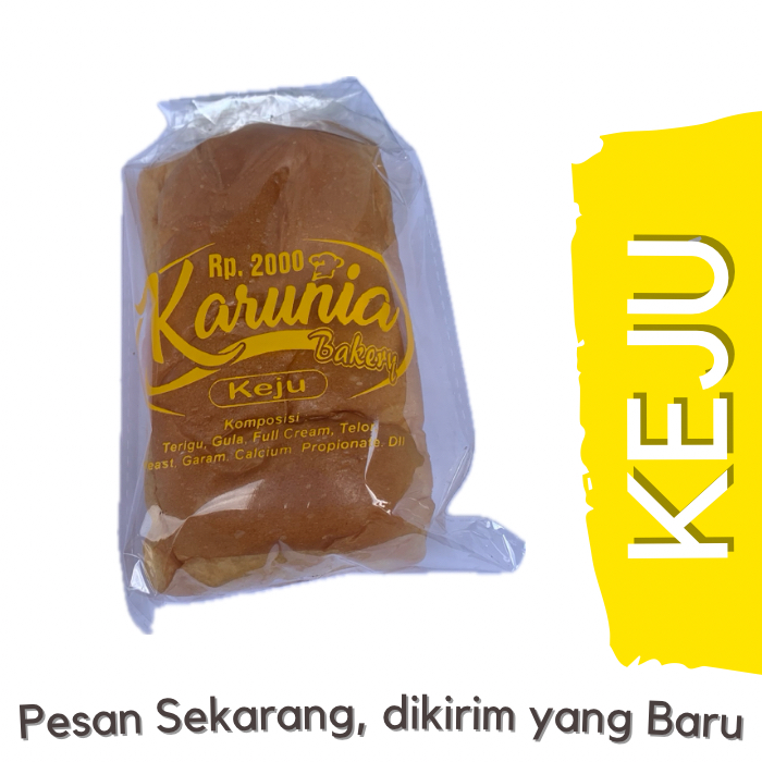 

Roti Karunia Bakery isi Keju