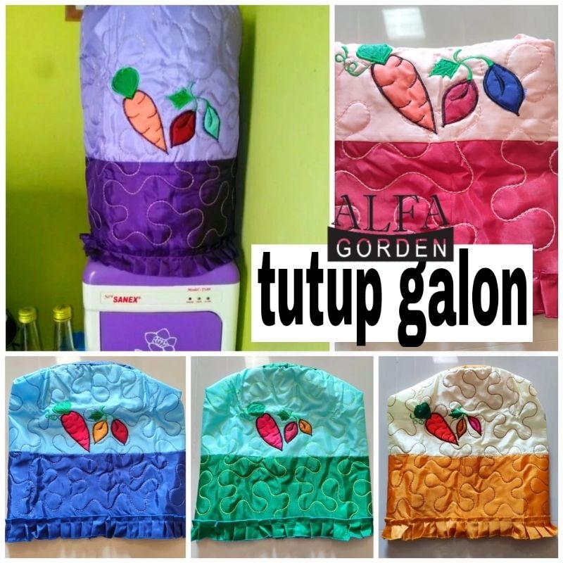 cover galon/tutup galon /tutup galon busa/taplak galon/sarung galon/penutup galon murah