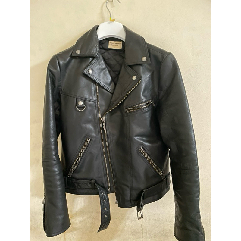 Nudie Ziggy Punk Leather Jacket - Jaket Kulit Nudie