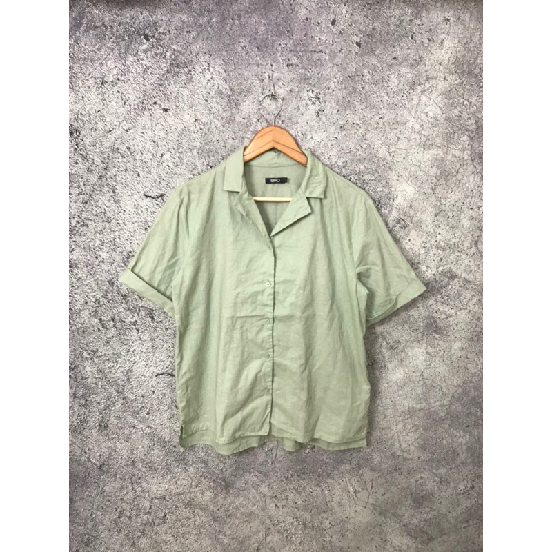 Spao Open Collar Shirt