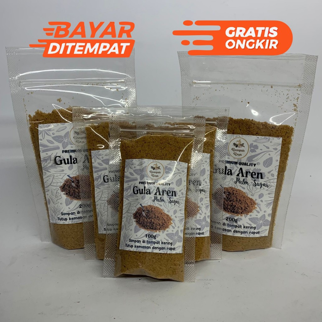 

200gr Gula Aren Murni / Palm Sugar / Rempah / PREMIUM QUALITY