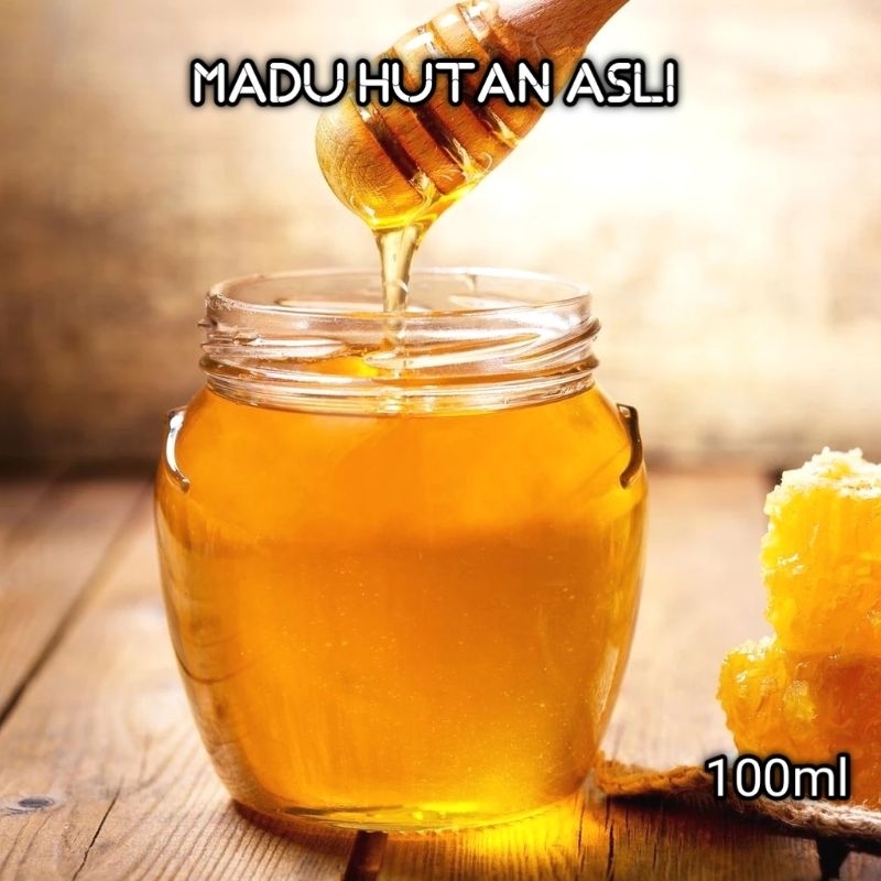 

ILAN DIHYAH SHOP - Madu hutan asli bee pollen antioksidan propolis madu murni 100ml