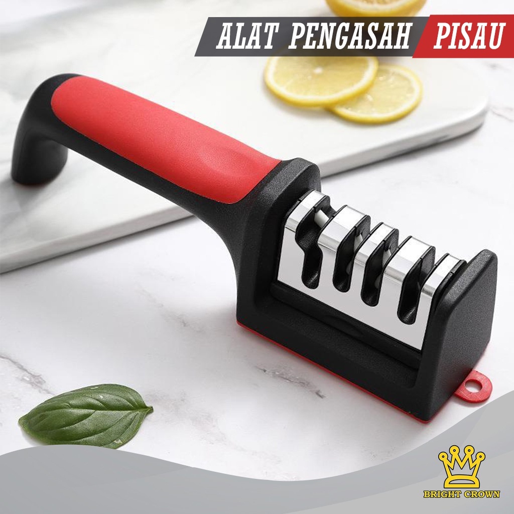 Alat Asahan Pengasah Penajam Pisau Gunting Profesional Tajam Dalam 5 detik Knife Sharpening