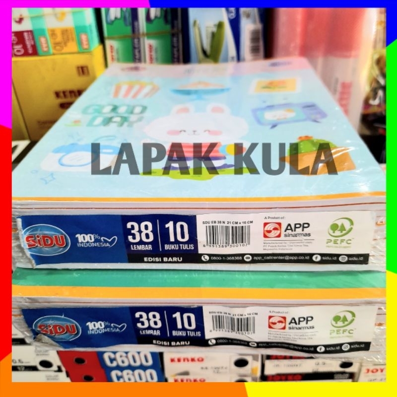 

SIDU Buku Tulis 38 Lembar 10 Buku