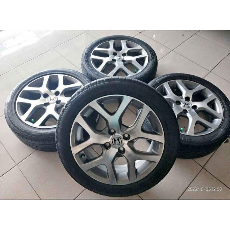 Velg variasi mobil pelek second original Honda City Ring 16 Jazz Brio