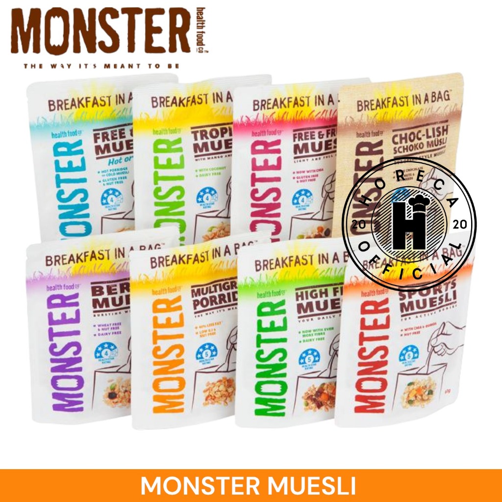 

MONSTER MUESLI ALL VARIANT/MUESLI MERK MONSTER SEMUA VARIANT