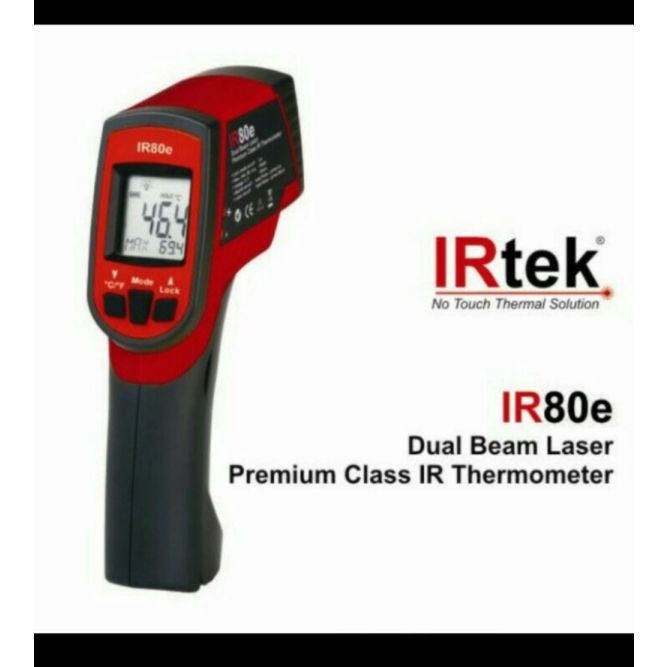 

pengukur suhu / infrared thermometer irtek IR80E AUSTRALIA DUAL LASER Diskon