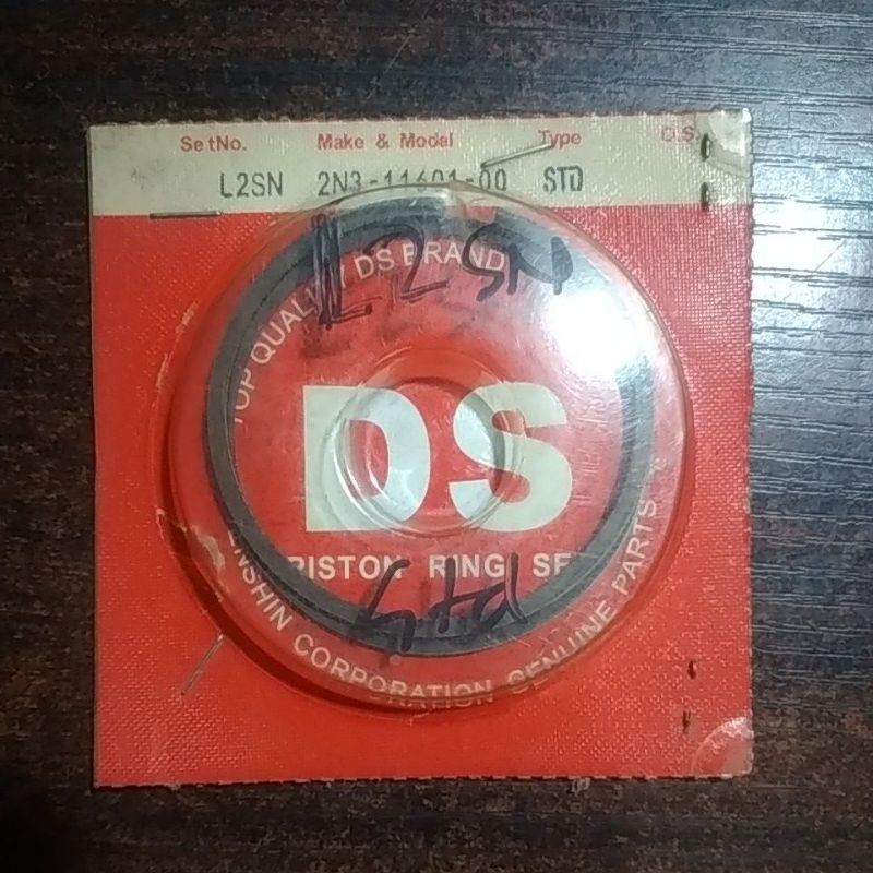 ring piston L2 super ukuran STD denshin