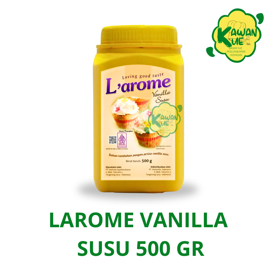 

LAROME VANILA SUSU BUBUK 500 GR