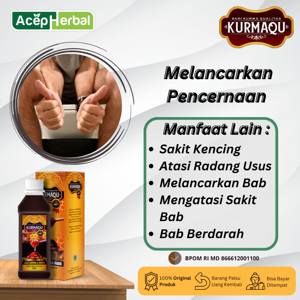 

Madu Melancarkan Pencernaan, Mengatasi Susah Bab, Sembelit, Sakit Bab, Sakit Kencing Atasi Dengan KurmaQu