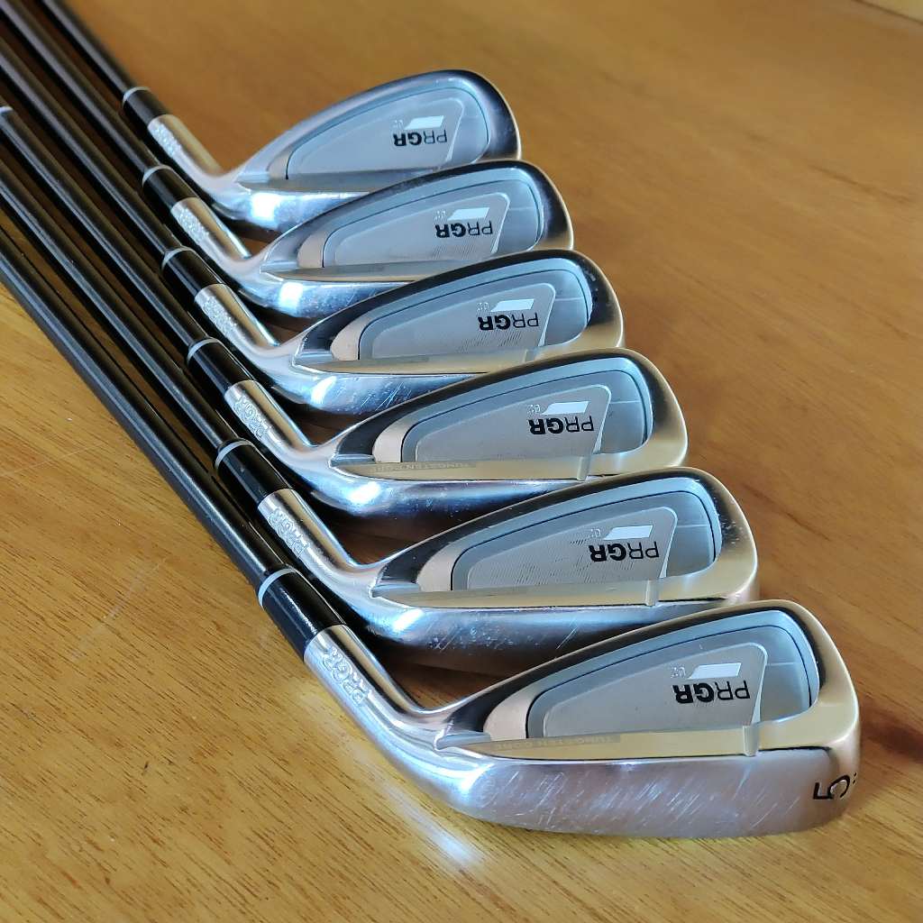 PRGR 02 Iron Set 5-P Stick Golf Diamana For PRGR Flex R ironset `