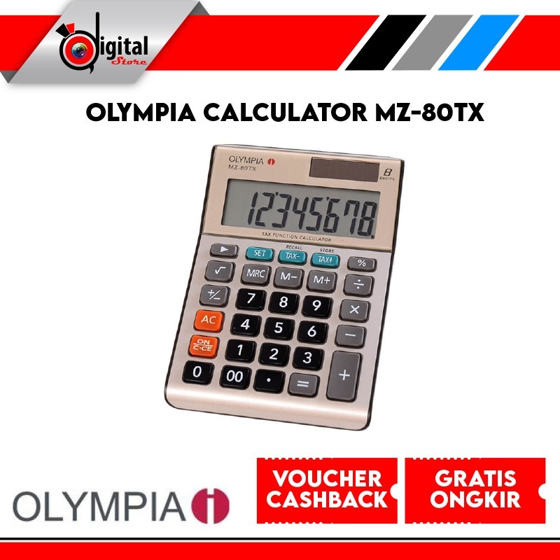 

OLYMPIA CALCULATOR MZ-80TX - Kalkulator