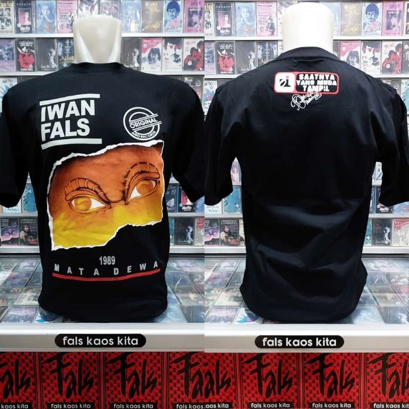 kaos iwan fals album kaset mata dewa