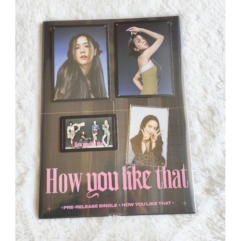 [READY FULLSET UNSEALED] Blackpink How You Like That HYLT album Jisoo set