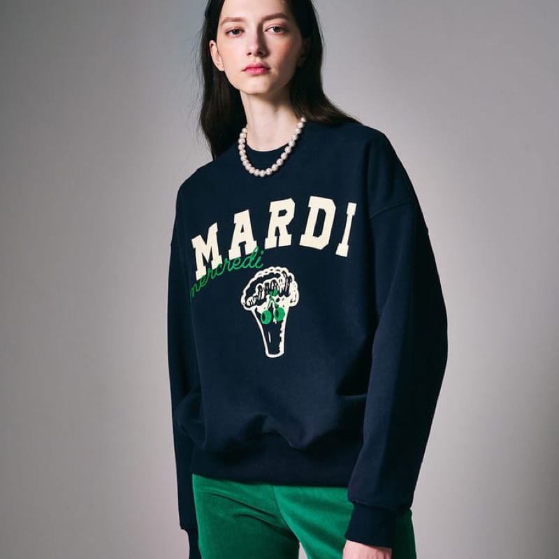 sweatshirt mardi brocolli