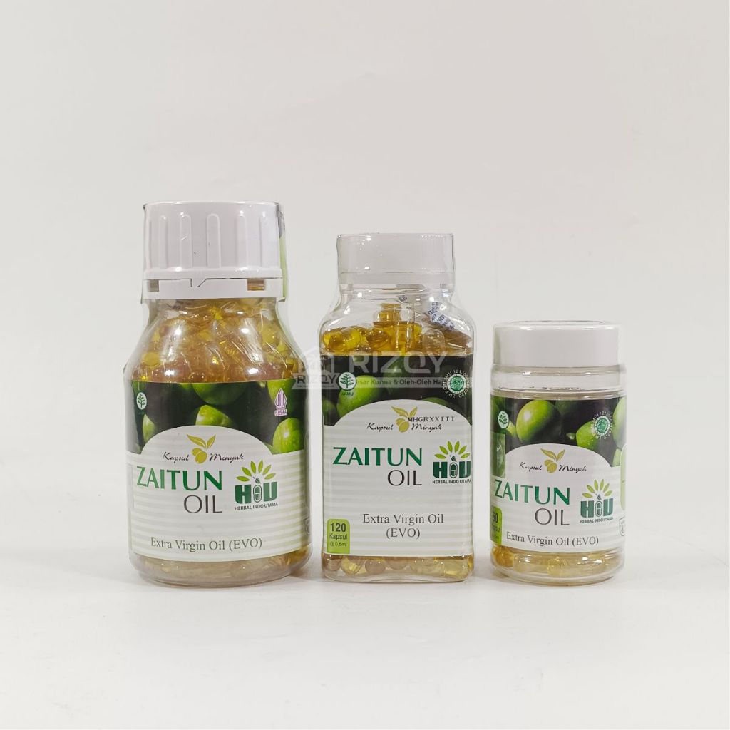 MINYAK ZAITUN KAPSUL HERBAL HIU