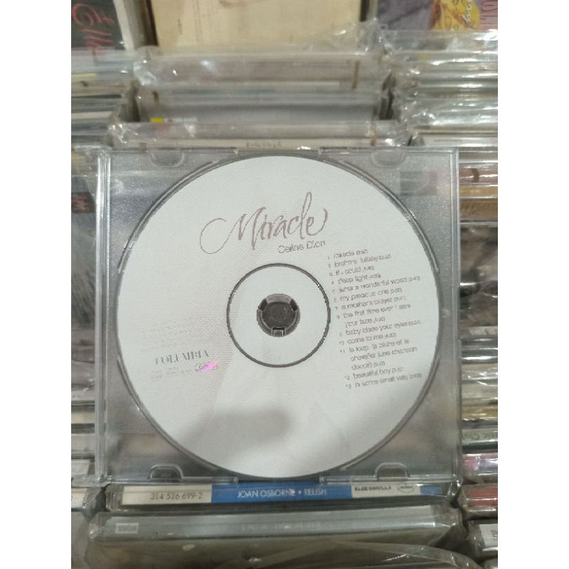 Kepingan CD Original Celine Dion - Miracle