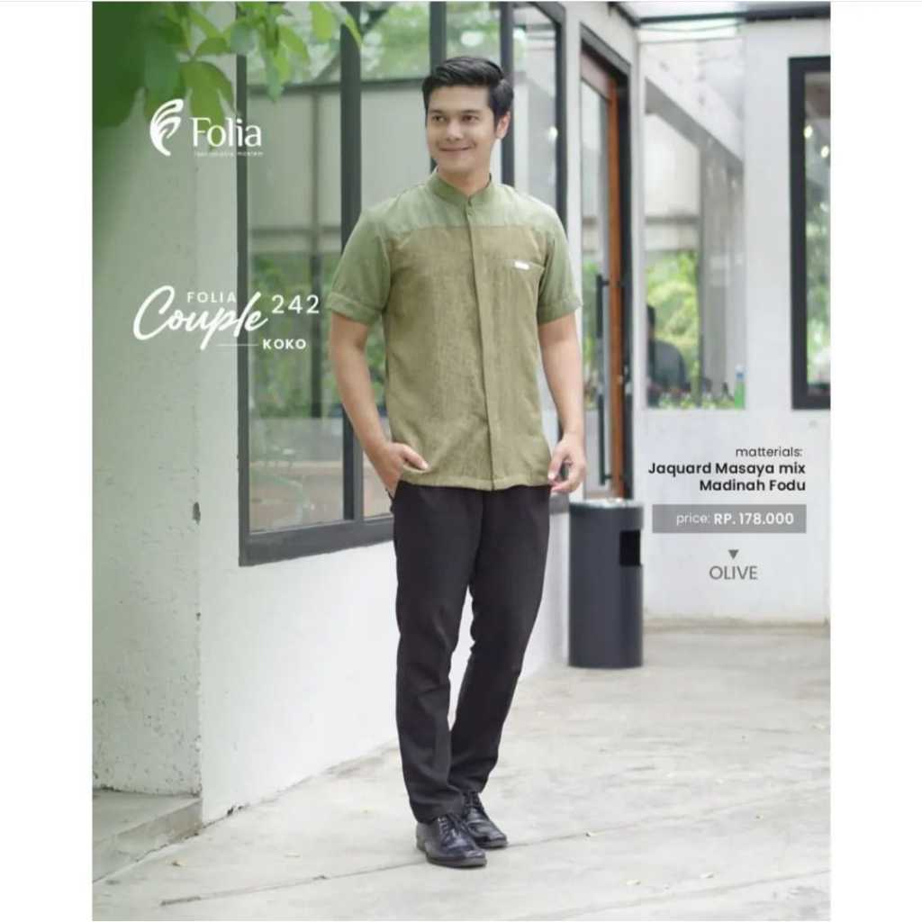 FOLIA Koko FG 242 Pakaian Muslim Pria Koko Dewasa