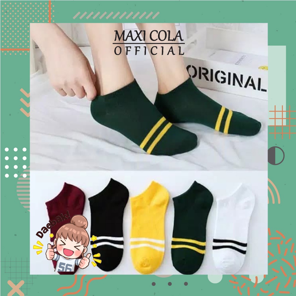 Kaos Kaki KS39 / KS54 Kaos Kaki Sport Wanita Model Korea