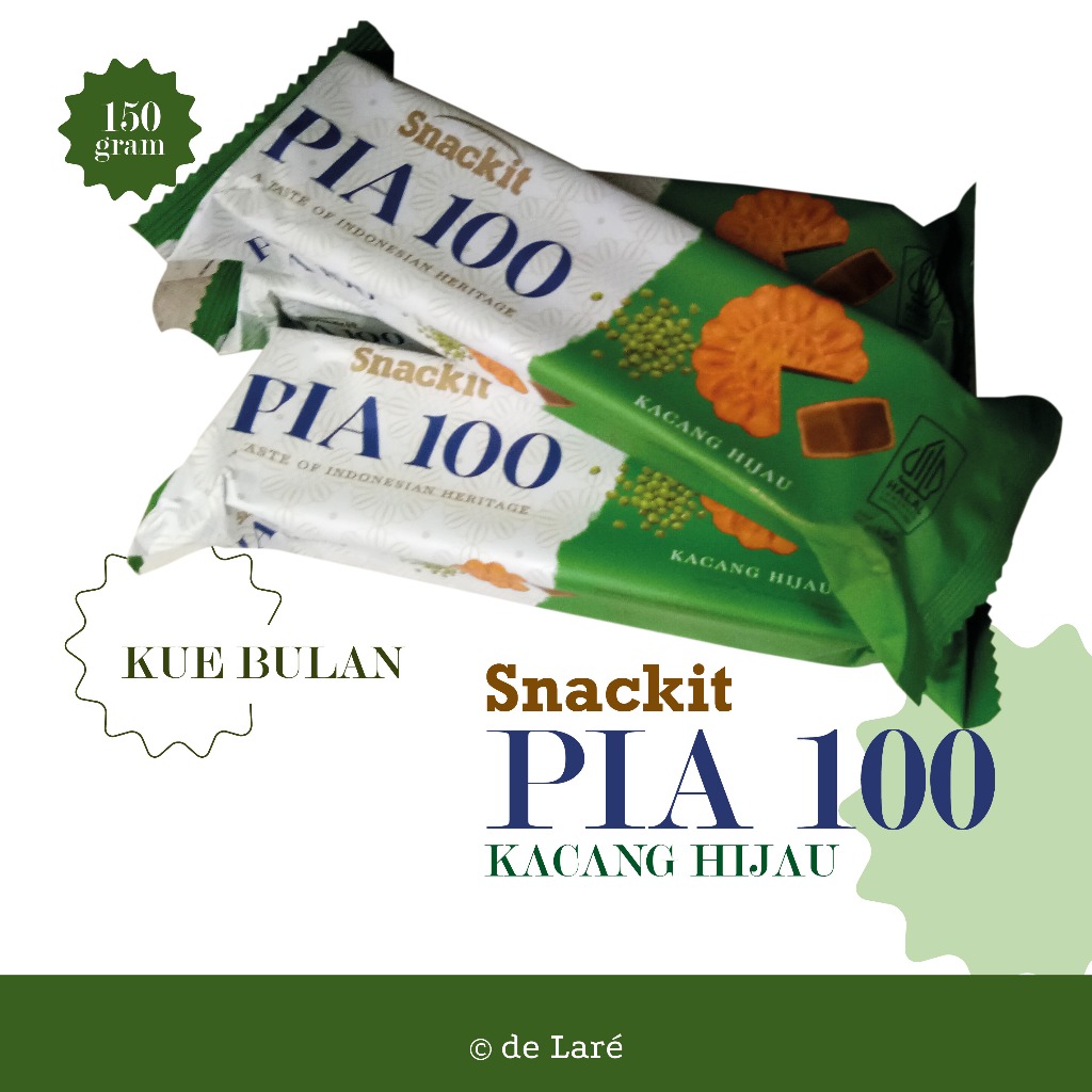 

Snackit PIA 100 Kacang Hijau I 150 gram