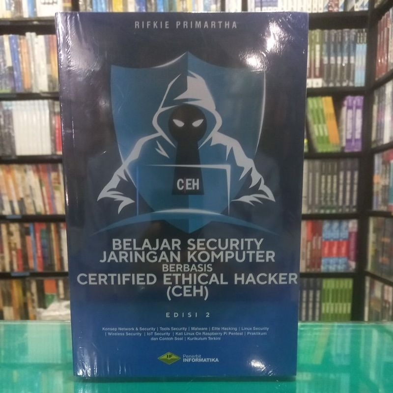 buku belajar security jaringan komputer berbasis certified ethical hacker CEH