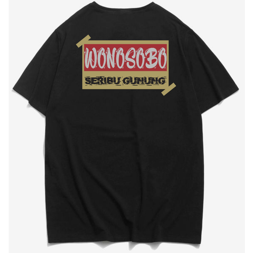 Kaos Wonosobo Tshirt Wonosobo Kota Seribu Gunung