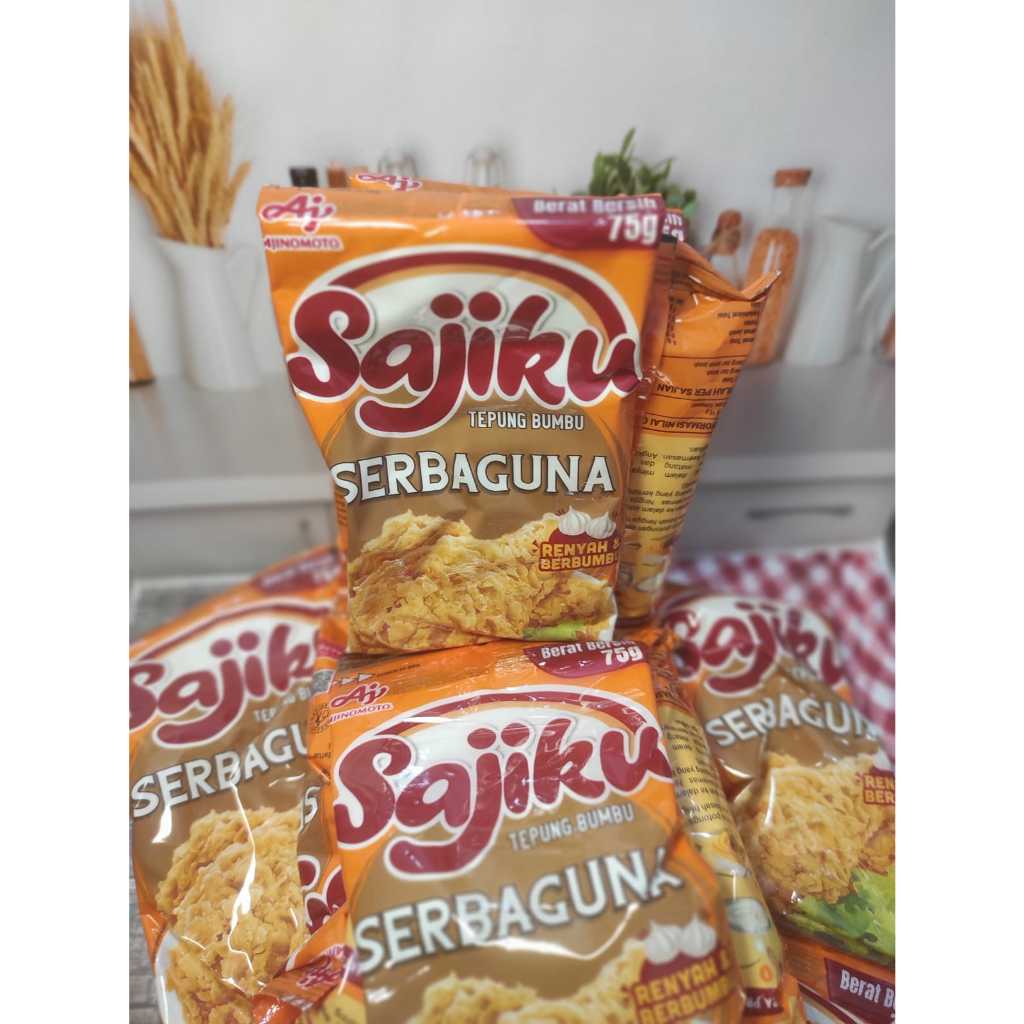 

Sajiku Tepung Bumbu Serbaguna 75 gram [jual per sachet]