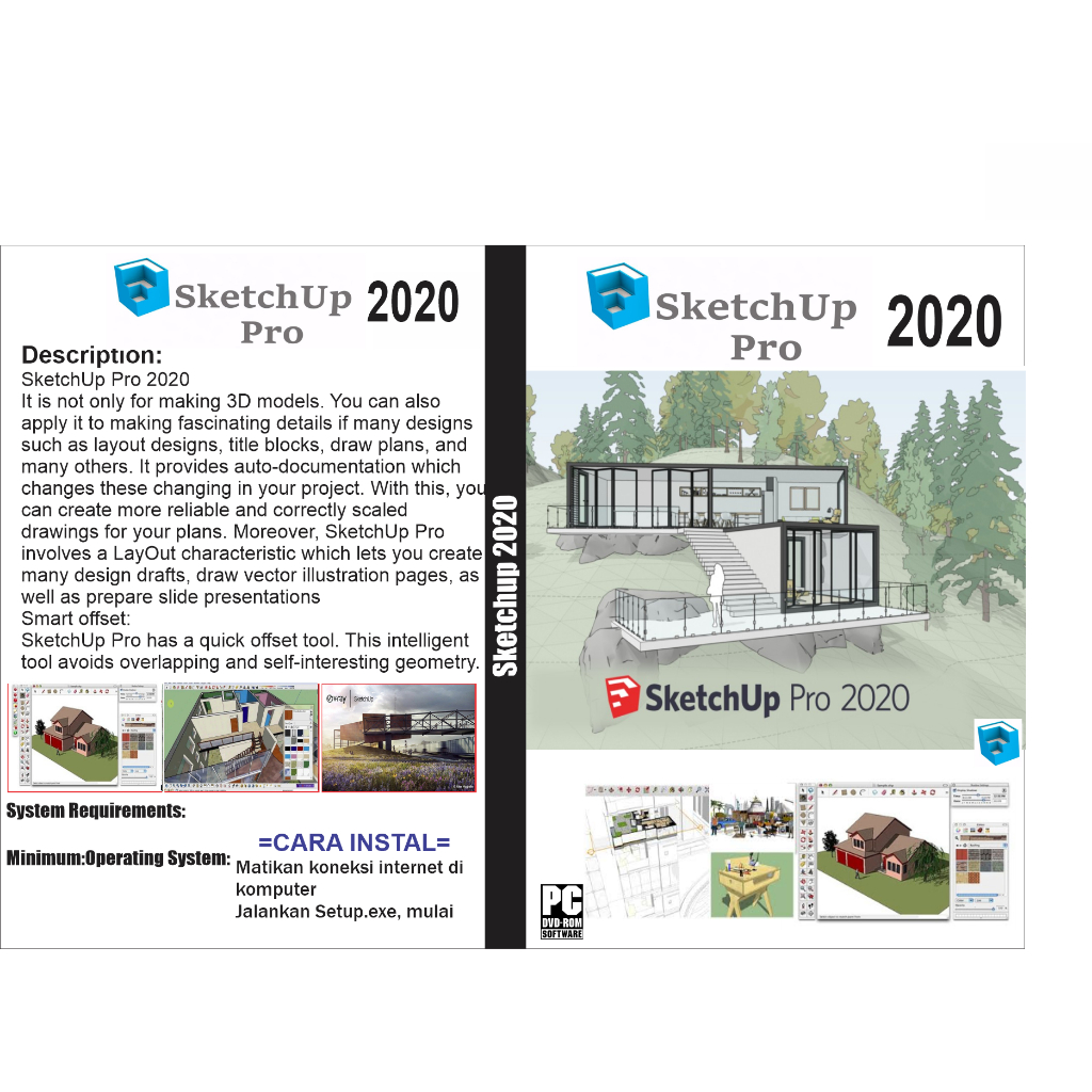 sketchup 2020 plus vray full