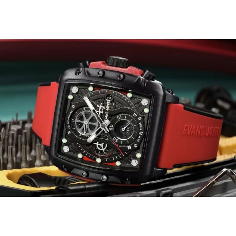Jam Tangan Pria Original EVANS JAYDEN