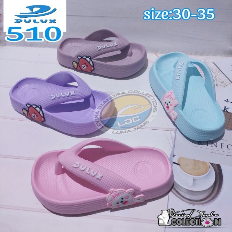 SANDAL JEPIT KARET EVA ANAK TANGGUNG KEKINIAN DULUX 510C(30-35)