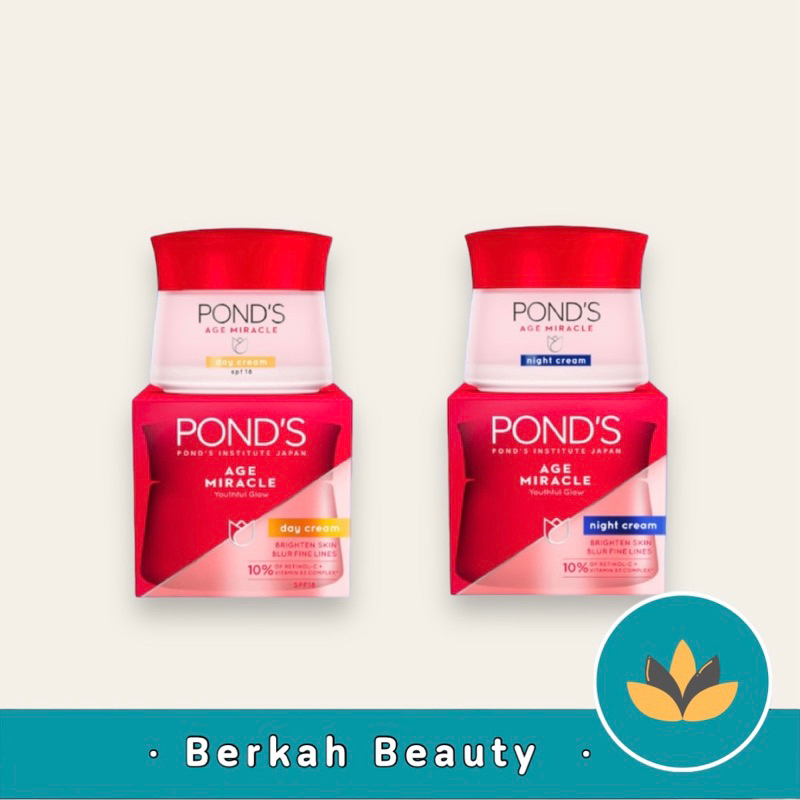 PONDS AGE MIRACLE DAY CREAM & NIGHT CREAM