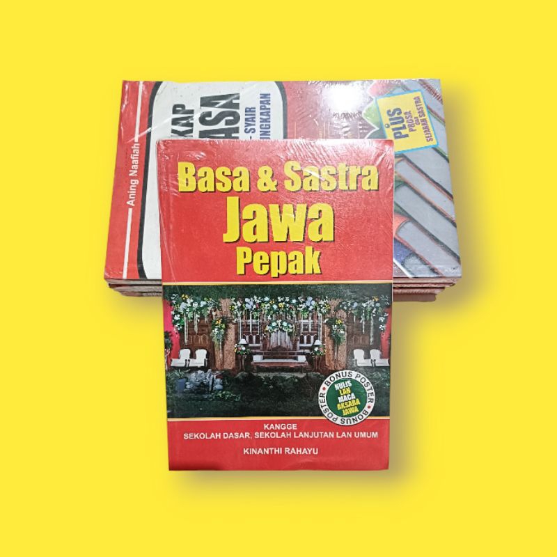 BUKU BASA & SASTRA JAWA // PEPAK JAWA // UNTUK PELAJAR // SD // SMP // SMA