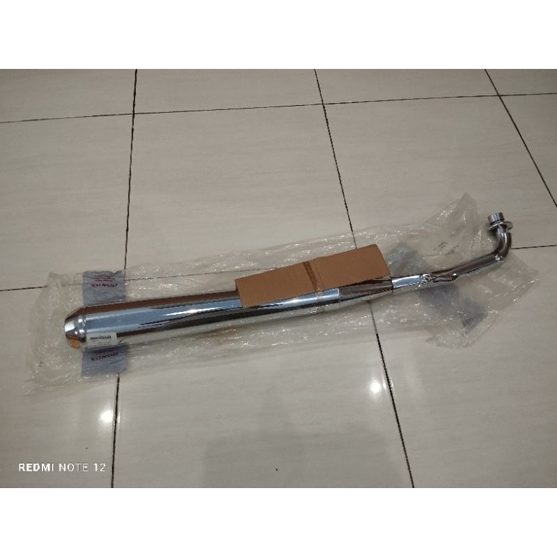 knalpot astrea grand legenda 1 2 original baru ahm