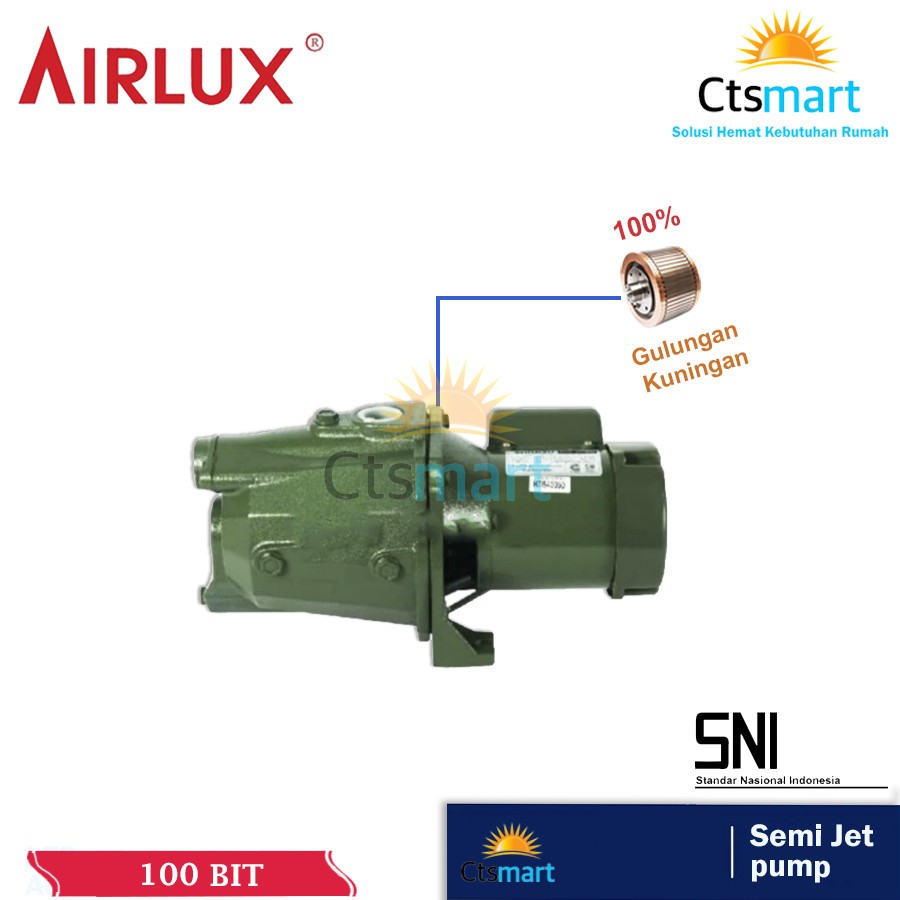 Pompa Air Semi Jet Pump 100 BIT AIRLUX