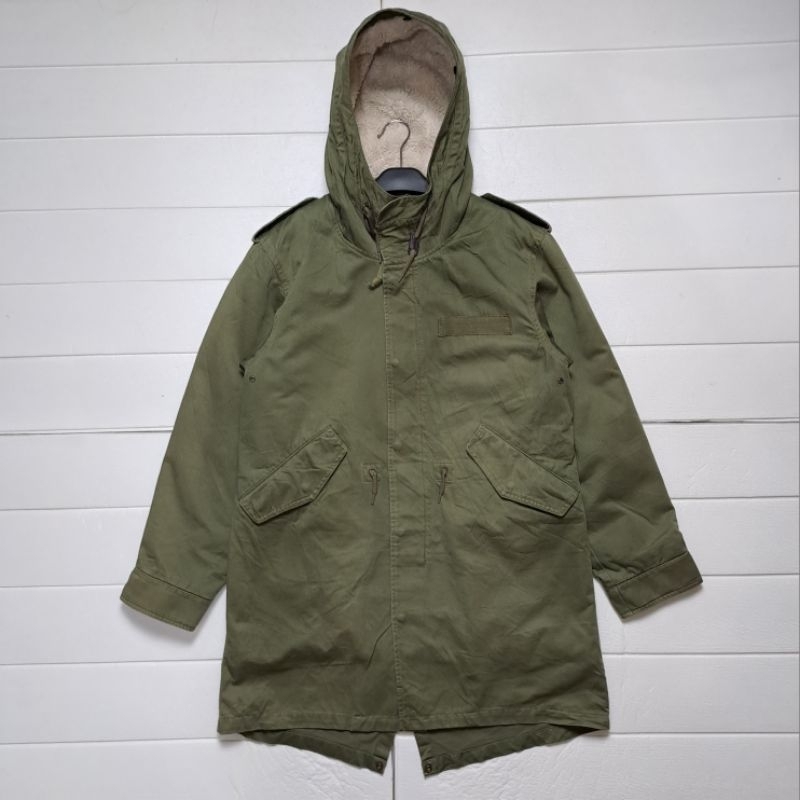 JAKET M65 PARKA FISHTAIL BY UNBRAND SIZE L