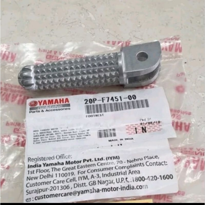 step footstep depan kiri R15 V2 R15 V3 Xabre XSR MT115 Original