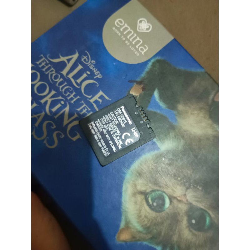 baterai copotan kamera lumix cga-s001e