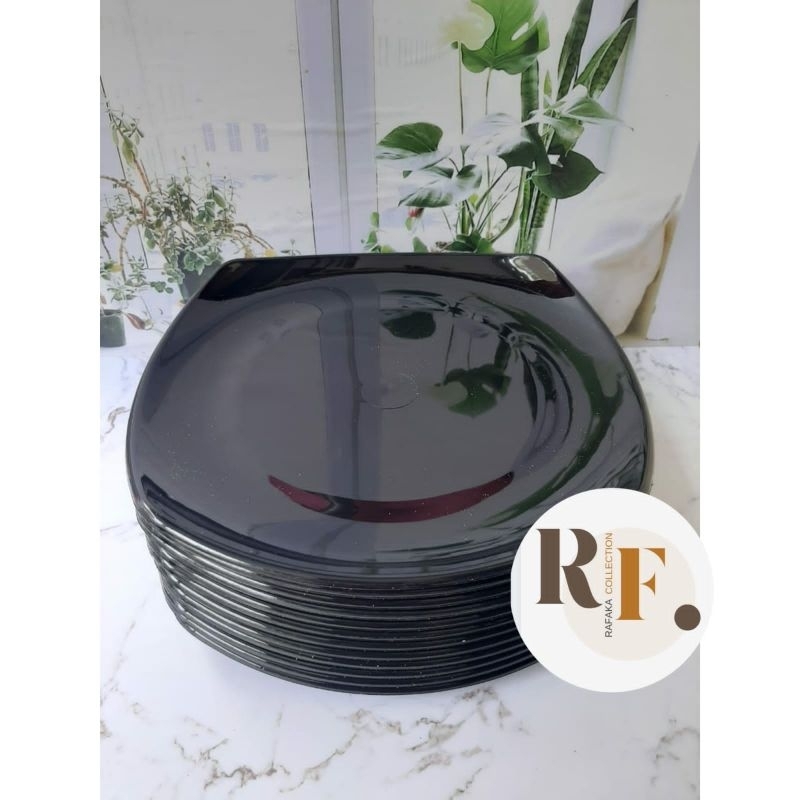 PAKET PIRING MAKAN 12 PCS MELAMIN SINGA-SINGI BESAR KOTAK CEPER 23 / 9INCH CM DINER WARE TEBAL KUAT