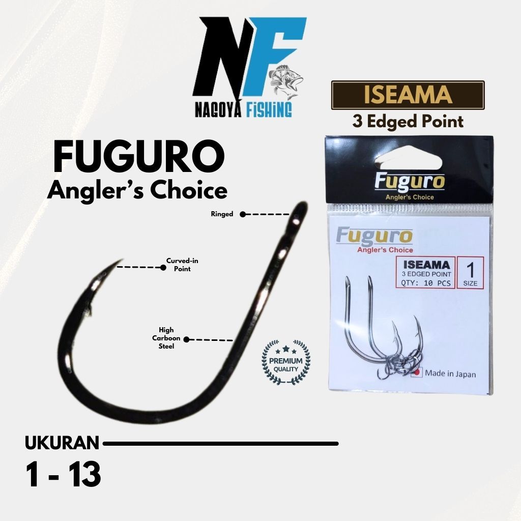 Mata Kail Pancing Fuguro Iseama Tajam dan Kuat