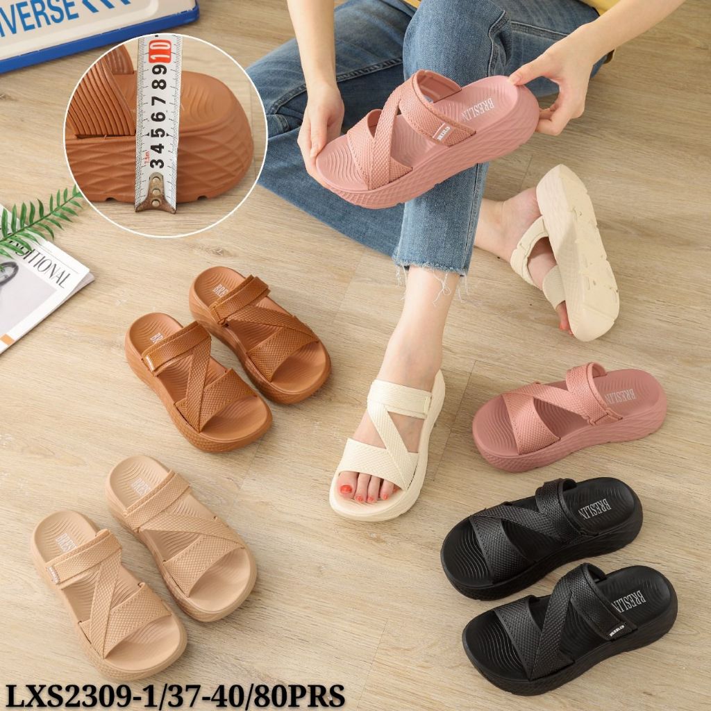 Sandal Wedges Jelly Import