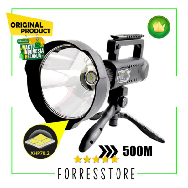 Jual Senter Super Terang / Charger HP / Anti Air Original Berkualitas