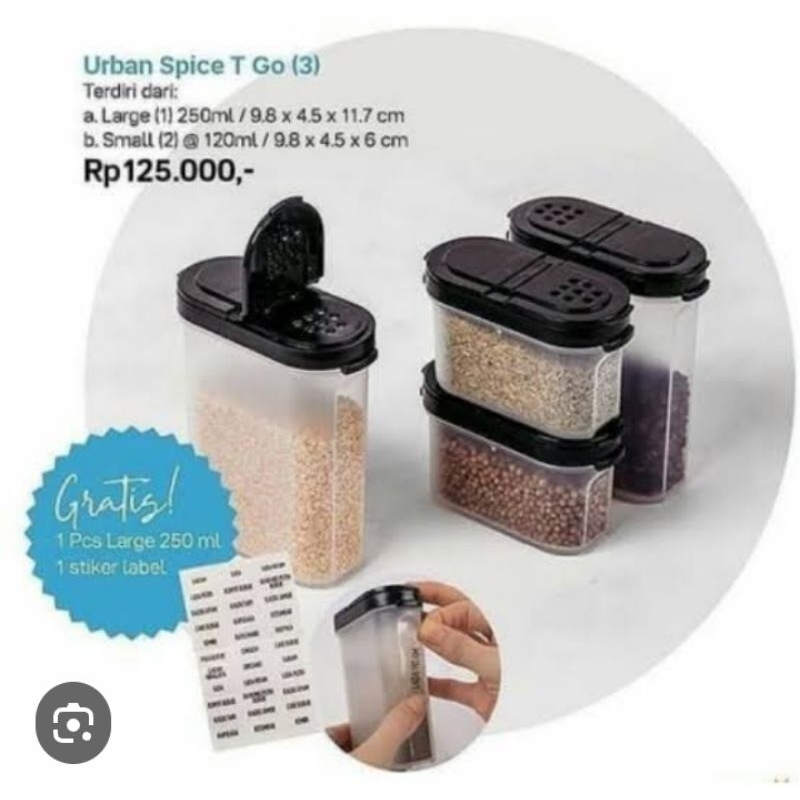 Urban Spice T go - Tupperware promo