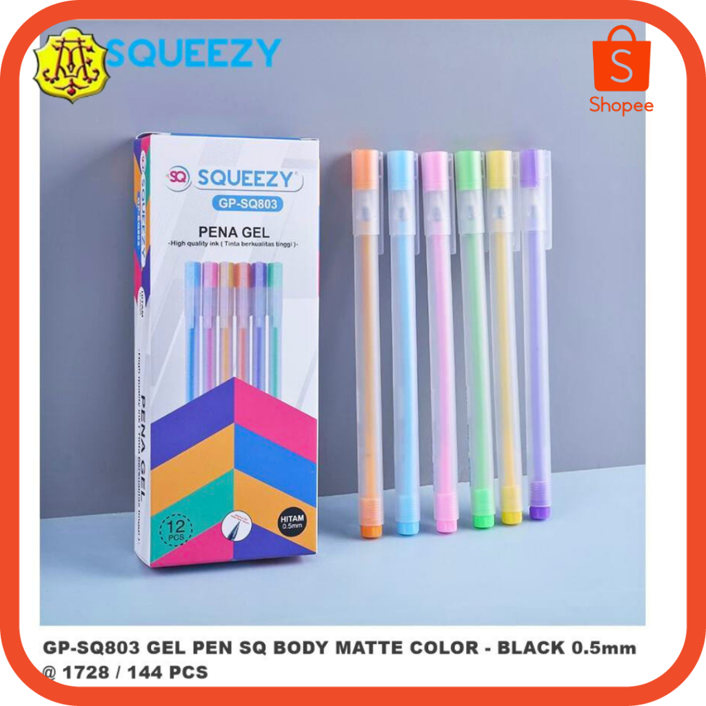 

PENA CAIR / PENA GEL SQUEEZY GP-SQ803 HITAM