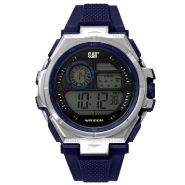 Caterpillar CAT OD.147.26.146 Jam Tangan Digital Original-Biru