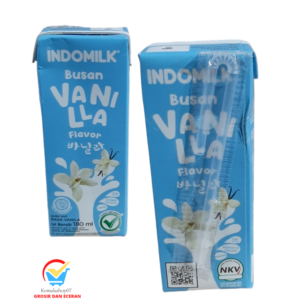 

SUSU INDOMILK UHT RASA BUSAN VANILLA 180ML