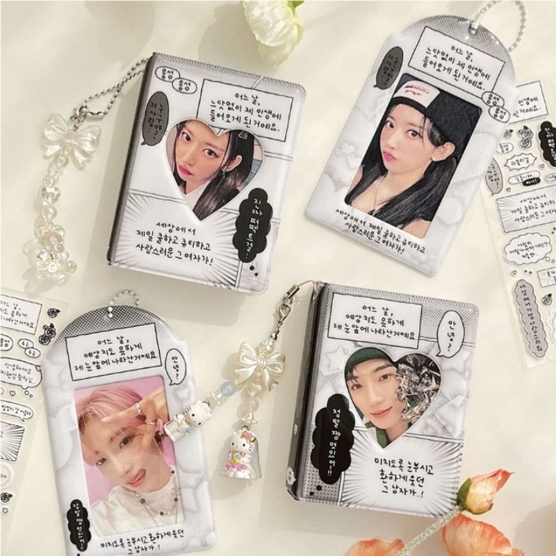 BRAND KOREA GRAFFITI SERIES COLLECT BOOK 1P / POCA HOLDER / PHOTOCARD HOLDER) BY OUR MOTIF (REBRAND 