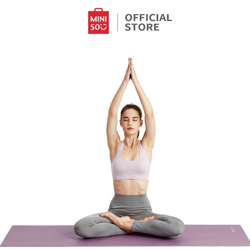 MINISO Matras Double-Sided Yoga Mat anti slip / alas olahraga / alas yoga / matras miniso original /