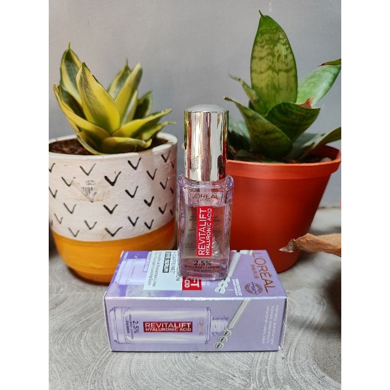 preloved eye serum Loreal revitalift 2.5%